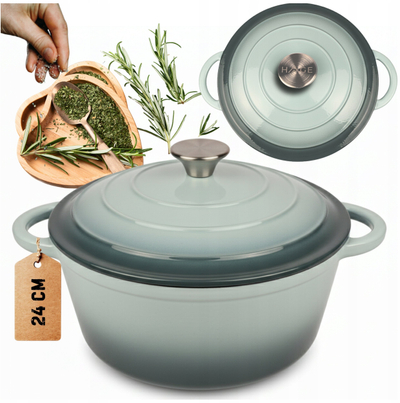 Tenxhere gize HAGE Sea Salt, 24cm, 4L, mente