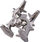 Lojë logjike Hanayama Cast Any, metal, argjendi