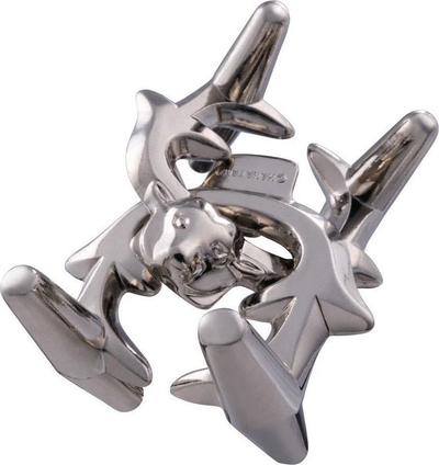 Lojë logjike Hanayama Cast Any, metal, argjendi