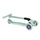 Trotinet Globber Primo Foldable Lights Ecologic Jr, 3 rrota, me drita LED, jeshil