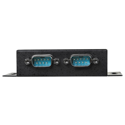 Përshtatës StarTech, 2x DB9 në USB-B, RS232, me çip FTDI, i zi
