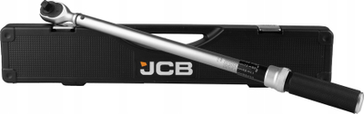Çelës momenti JCB K, 20-120 Nm, koke 3/8", me kuti, i argjendtë