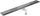 Kanal linear dushi Wiper Premium Ponente, 60cm, inoks, argjendtë