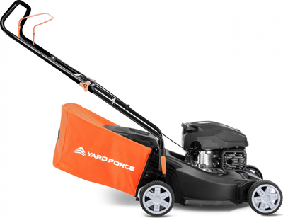 Kosë benzine Yard Force me dorë, 40 cm, motor 127cc, portokalli me të zezë