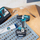 Trapano kaçavidë Makita DDF484RTJ, 18V, 2x bateri 5Ah, brushless