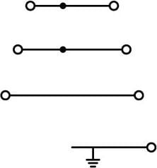 Bornë modulare Wago 2002-4127, 4 nivele, 2.5mm², gri