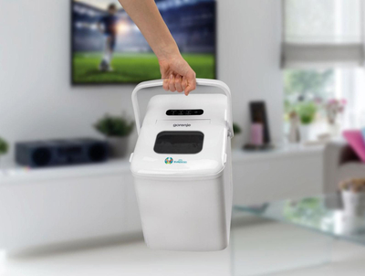 Prodhues akulli Gorenje IMD1200W, 12 kg në ditë, rezervuar 1.8L, i bardhë