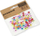 Rruaza me shkronja Penword Colorful Letter Beads, 7x7mm, set 100 copë, shumëngjyrëshe