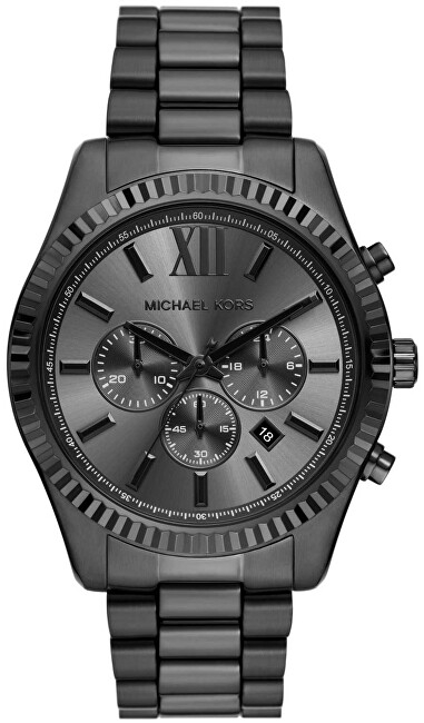 Orë për meshkuj Michael Kors, e zezë