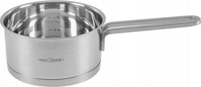 Set tenxheresh ProfiCook PC KTS 1225, 5 copë, çelik inox, argjendtë