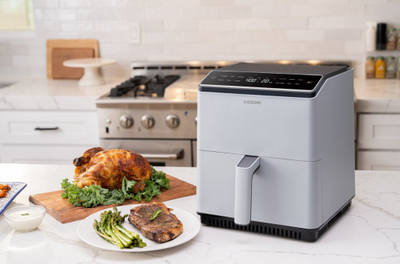 Fritezë ajri Cosori Dual Blaze Chef Edition, 6.4L, 1750W, gri