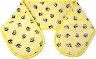 Set aksesorësh furre Teka GLV11 Bee, dorezë furre dhe mbajtëse tenxheresh, pambuk