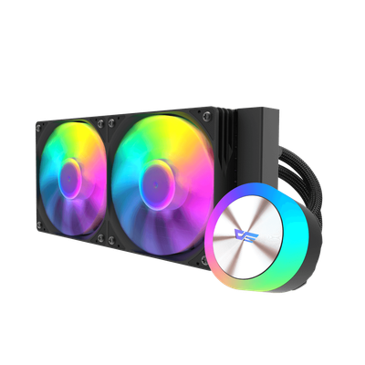 Ftohës Darkflash DG240 AIO Liquid Cooler, 240mm, i zi