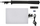 Lampë panel LED Tracer Lumi PRO, me stativ, rregullim temperature drite, e zezë