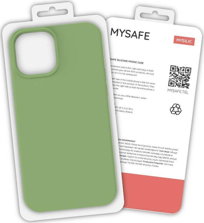 Kapak silikoni MYSAFER për iPhone 7 Plus / 8 Plus, kundër goditjeve, ngjyrë fëstëk