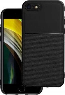 Mbrojtëse telefoni Forcell NOBLE për iPhone 7 8 SE 2020 SE 2022, TPU, e zezë