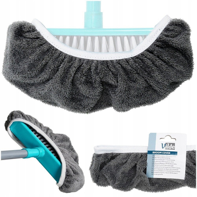 Chifon mikrofiber për fshesë, për pastrim thatë edhe me ujë, i bardhë
