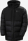 Xhaketë Helly Hansen Active Puffy Long për burra, e gjatë, me kapuç, e zezë