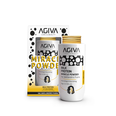 Pudër stiluese për flokë Agiva Milk Protein Mıracle, 20gr