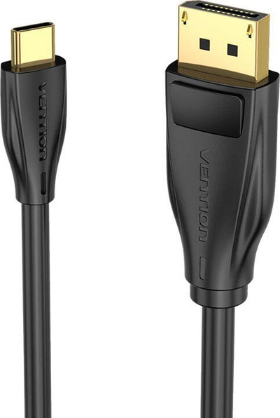 Кабел Вention USB C во DisplayPort 1.2, 2m, 4K, црн