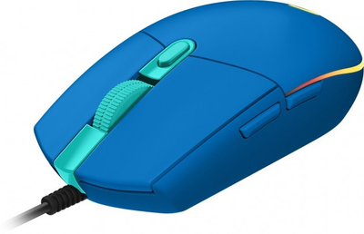 Maus Logitech G102 Lightsync, i kaltër
