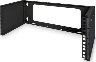 Kornizë muri për rack Digitus, 19", thellësi e rregullueshme, e zezë