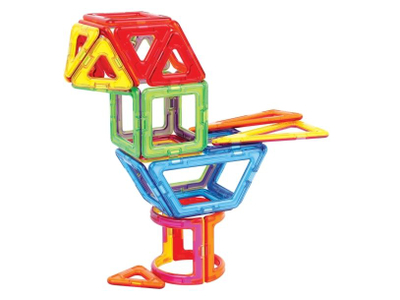 Lodër ndërtimi me magnet Magformers Basic Set 42, 42 copë, shumëngjyrëshe