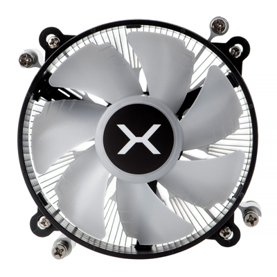 Ftohës CPU Krux Integrator RGB, LGA1700, 92mm, i argjendtë