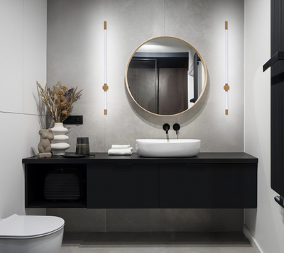 Llambë murale LED Activejet AJE LUNGO Patina, 1350lm, IP20, ngjyrë patina