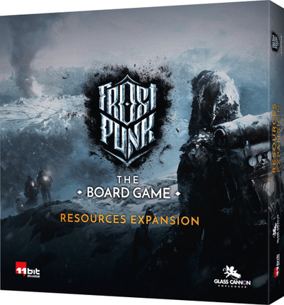 Zgjerim loje tavoline Rebel Frostpunk Resources, 98 figura plastike resursesh, shumëngjyrëshe