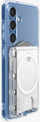 Kapak telefoni Spigen Ultra Hybrid Wallet MagSafe Plus, për Samsung Galaxy S25 Series, transparent