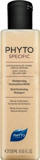 Shampo Phyto Specific Rich Hydrating, për hidratim të thellë, 250 ml, me ngjyrë krem