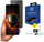 Folie mbrojtëse 3MK Silky Matt Privacy për Motorola Edge 60, mat, ekran privatësie, e zezë