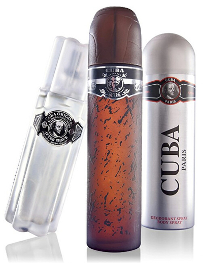 Set për meshkuj Cuba Black, EDT 100 ml + deodorant sprej 200 ml + losion pas rroje 100 ml