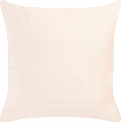Jastëk dekorativ Beliani YARROW, set me 2 copë, 45 x 45 cm, kadife, bezhë krem