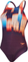 Rrobë banjo njëpjesëshe Speedo Digital Printed Medalist, për gra, vjollcë
