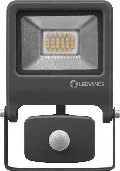 Prozhektor LED për jashtë LEDVANCE Endura Flood Sensor 20W, 4000K, gri e errët