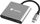 Адаптер USB C Natec Fowler Mini NMP 1607, HDMI 4K, USB 3.0, црн