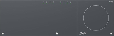 Kontroller termostati Danfoss 088U1040, 230V, për ngrohje nën dysheme, gri