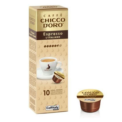 Chicco D'Oro Italiano, përzierje kompatibile me Caffitaly® (10 kapsula)
