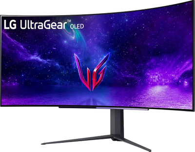 Monitor gaming LG UltraGear 45GR95QE-B, 45\", OLED 240Hz, i zi