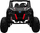 Makina elektrike për kalamaj Ramiz Buggy SuperStar 4x4, me telekomandë, 125x83x81 cm, e zezë