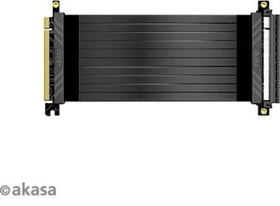Kabllo riser PCIe Akasa Riser Black X3, PCIe 3.0 x16, 30 cm, e zezë