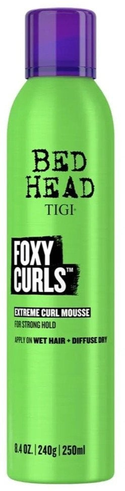 Shkumë flokësh Tigi Bed Head Foxy Curls, për kaçurrela, fiksim i fortë, 250 ml