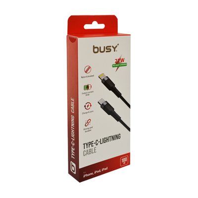 Busy Kabllo per iphone me Type C 1 m 27W Zez