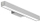 Llambë murale PXF Lighting VIP PX0918220, 19W LED, 3000K, gri