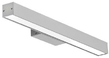 Llambë murale PXF Lighting VIP PX0918220, 19W LED, 3000K, gri