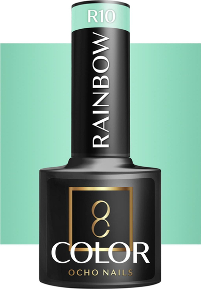 Llak thonjsh hibrid Activeshop OCHO NAILS Rainbow R10, 5 g, shumëngjyrësh