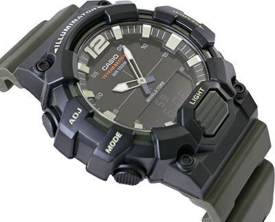 Ora dore Casio G Shock HDC 700 3A, quartz, sportive, e gjelbër