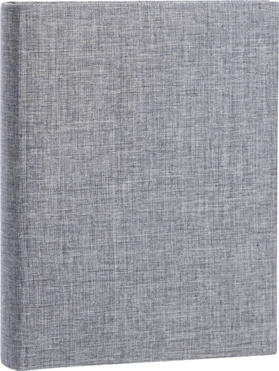 Album fotografish Focus Canvas Base Line Super 200, 11x15cm, gri